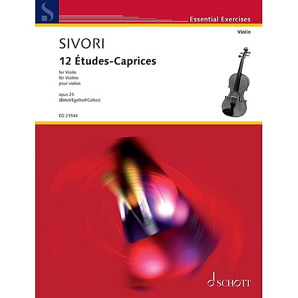 12 Études-Caprices / Essential Exercises, Camillo Sivori