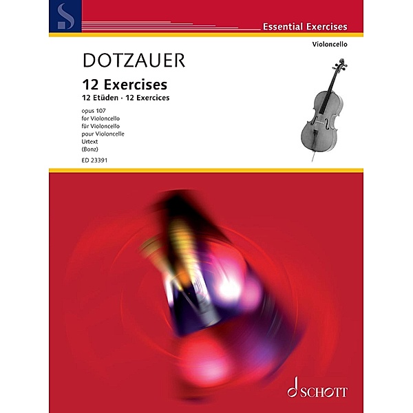 12 Exercises / Essential Exercises, Justus Johann Friedrich Dotzauer