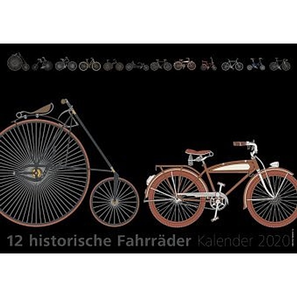 12 historische Fahrräder 2020, Jürgen Isendyck