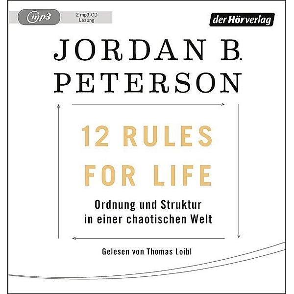 12 Rules For Life,2 Audio-CD, 2 MP3, Jordan B. Peterson