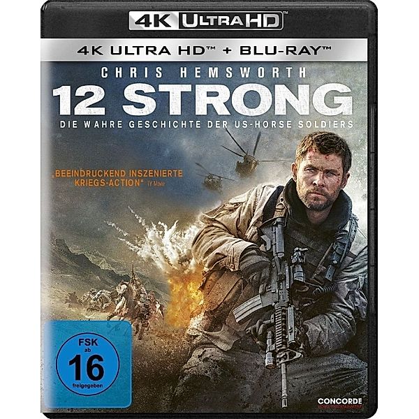 12 Strong - Die wahre Geschichte der US-Horse Soldiers (4K Ultra HD), 12 Strong UHD