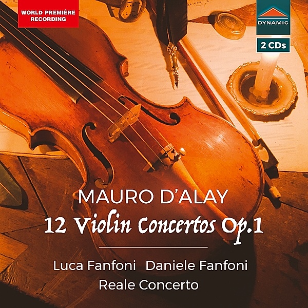 12 Violinkonzerte Op.1, Luca Fanfoni, Daniel Fanfoni, Ensemble RealeConcerto