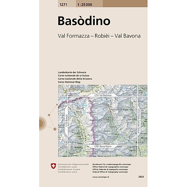 1271 Basòdino, Bundesamt für Landestopografie swisstopo