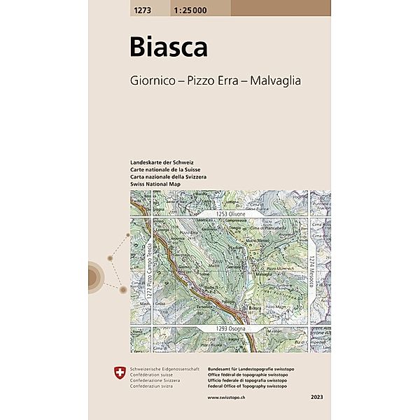 1273 Biasca, Bundesamt für Landestopografie swisstopo