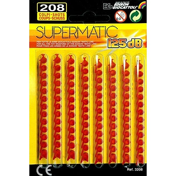 13-Schuss-Supermatic, Karte m. 208 Sch