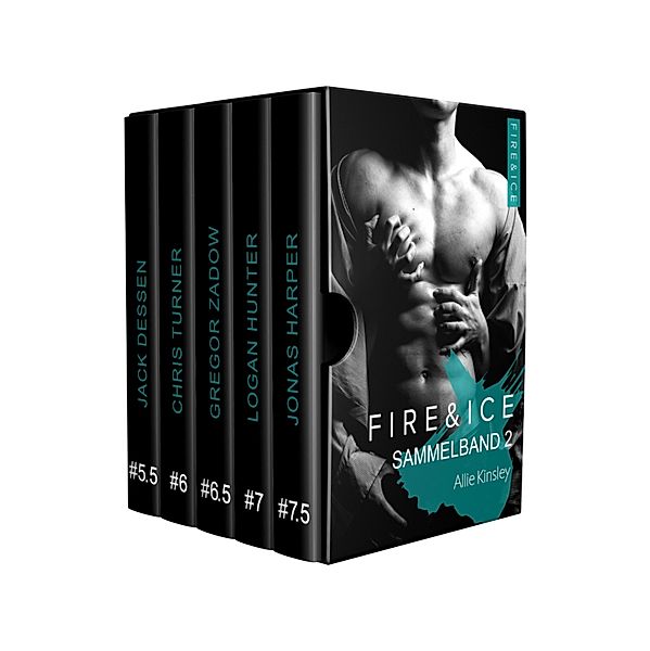 1300 Seiten Fire&Ice Liebesromane, Allie Kinsley