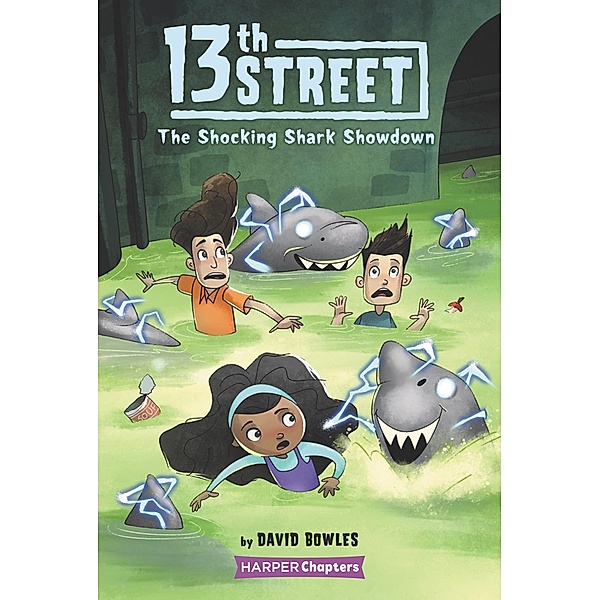 13th Street #4: The Shocking Shark Showdown / 13th Street Bd.4, David Bowles