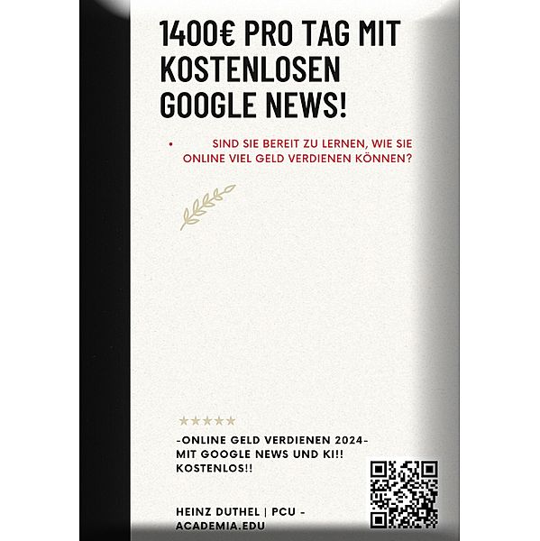 -1400 PRO TAG mit Google News- KOSTENLOS-, Heinz Duthel