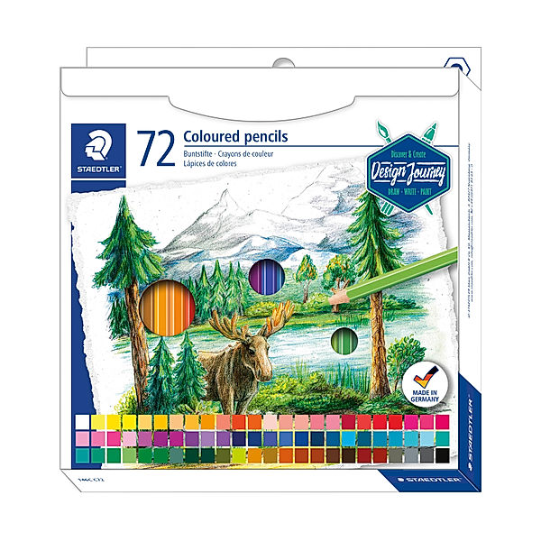 STAEDTLER 146C C72 Farbstift DESIGN JOURNEY mit 72 Farben