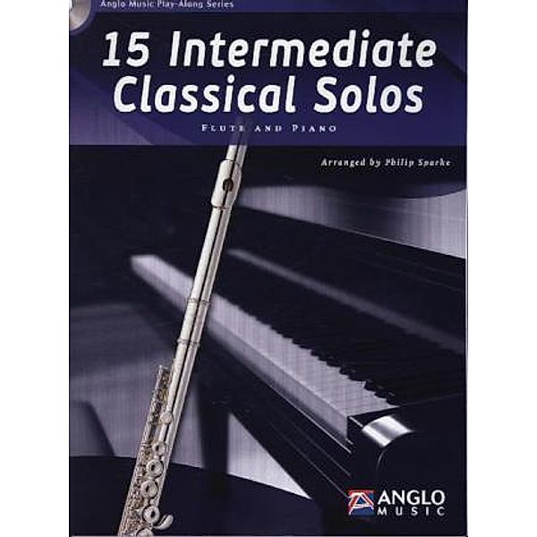15 Intermediate Classical Solos, für Querflöte, m. Audio-CD, Philip Sparke