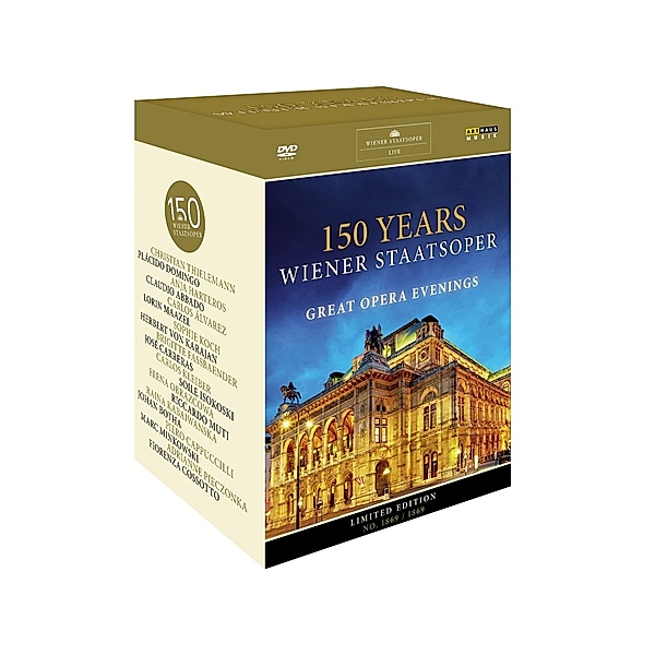 150 Years Wiener Staatsoper, Carreras Thielemann Harteros Domingo