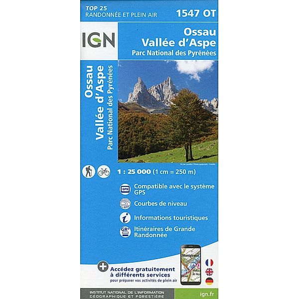 1547OT Ossau - Vallée d'Aspe - Parc National des Pyrénées