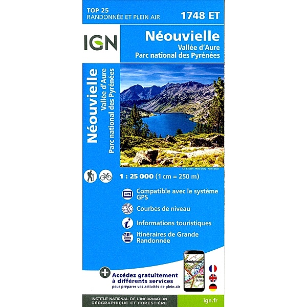 1748ET Néouvielle/ Vallee d'aure/ PN des Pyrenees