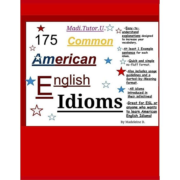 175 Common American English Idioms, Madeleine Doan