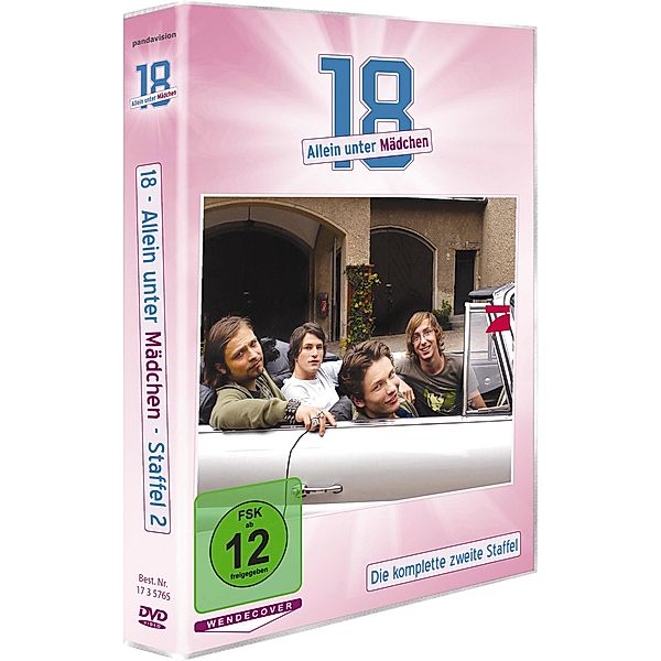 18 - Allein unter Mädchen (2. Staffel, 10 Folgen), Lorenz Stassen, Andreas Knop, Hansjörg Thurn, Jakob Hilpert, Christa Kosmala