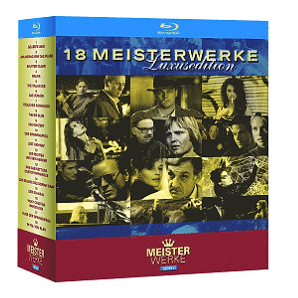 18 Meisterwerke - Luxusedition BLU-RAY Box, Alain Delon, John Voight