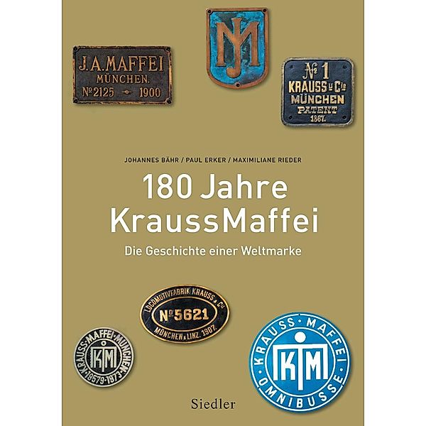180 Jahre KraussMaffei, Johannes Bähr, Paul Erker, Maximiliane Rieder