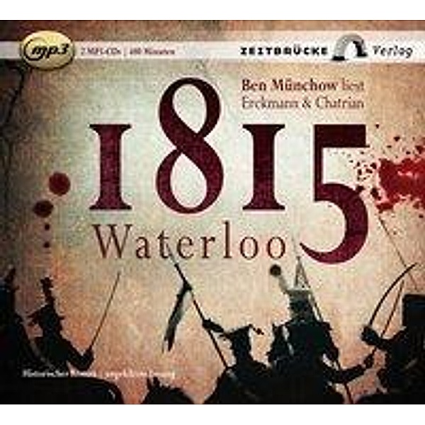 1815 Waterloo, 2 MP3-CDs, Erckmann-Chatrian