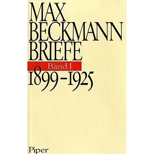 1899-1925, Max Beckmann