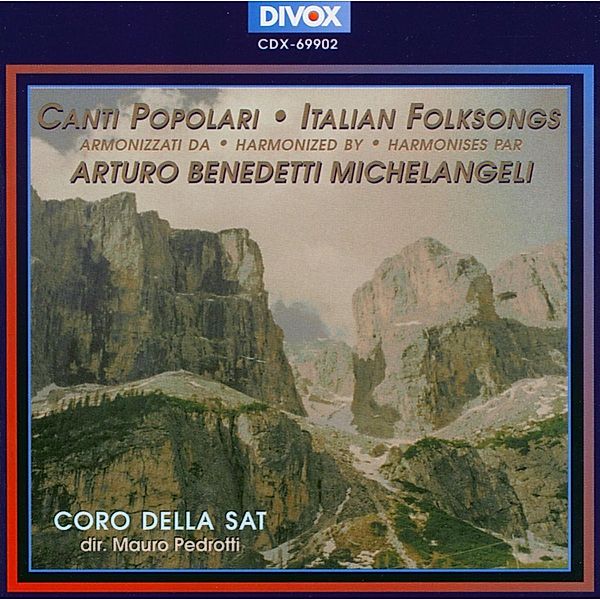 19 Italienische Volkslieder, A. Benedetti Michelangeli, Coro Sat