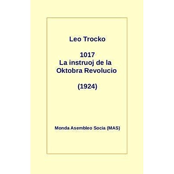 1917 La instruoj de la Oktobro / MAS-libro Bd.187, Leo Trocko