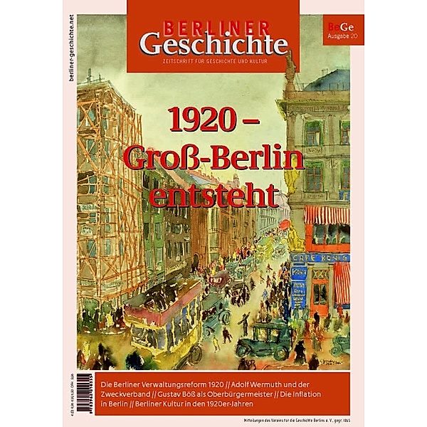 1920 - Groß-Berlin entsteht