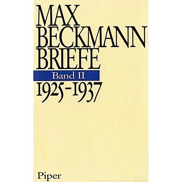 1925-1937, Max Beckmann