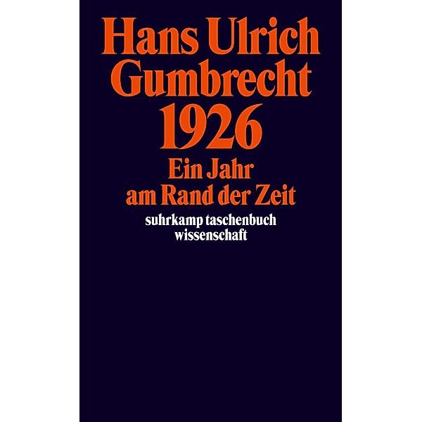 1926, Hans U. Gumbrecht