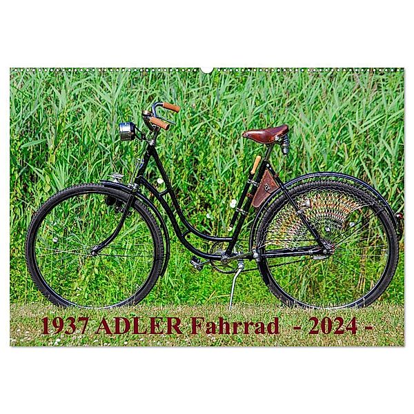 1937 ADLER Fahrrad (Wandkalender 2024 DIN A2 quer), CALVENDO Monatskalender, Dirk Herms