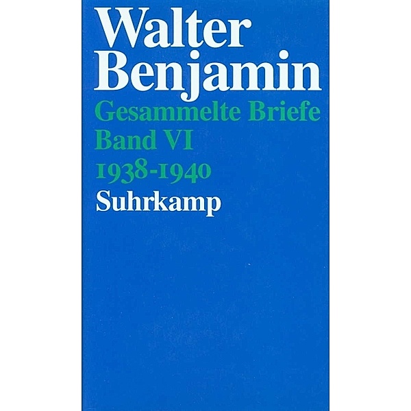 1938-1940, Walter Benjamin