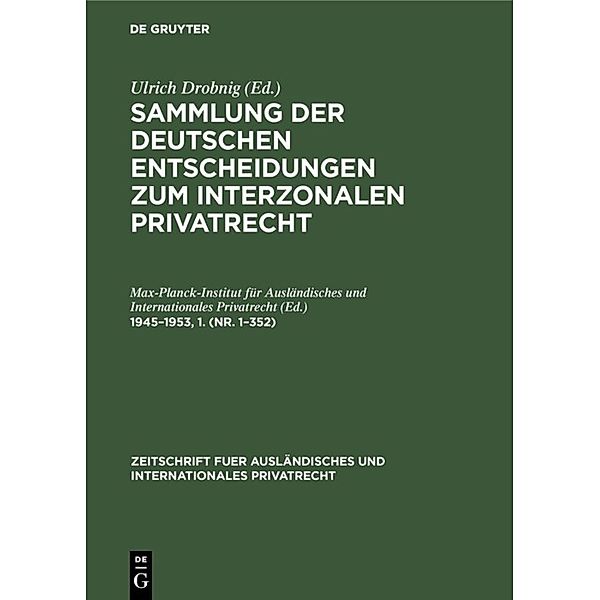 1945-1953,1. (Nr. 1-352)