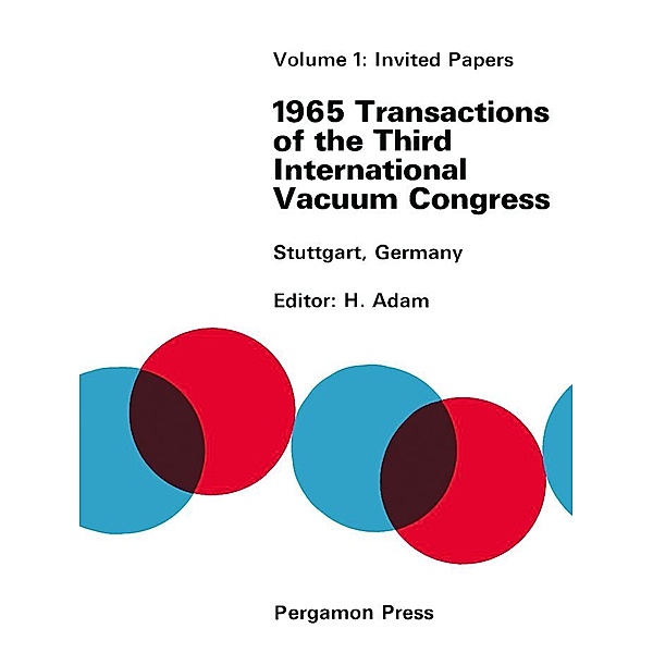 1965 Transactions of the Third International Vacuum Congress