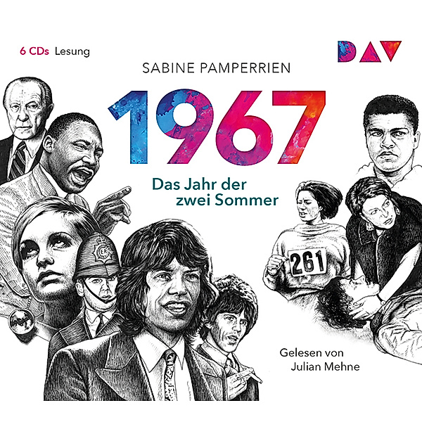 1967: Das Jahr der zwei Sommer,6 Audio-CDs, Sabine Pamperrien