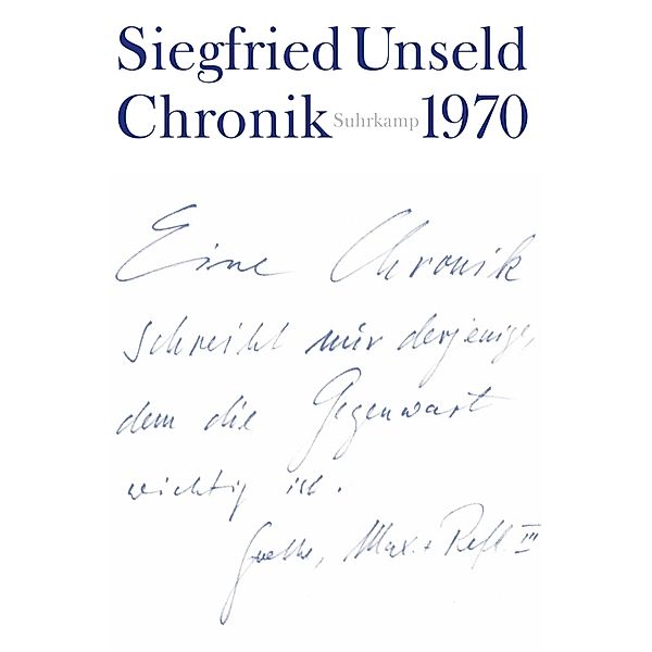 1970, Siegfried Unseld