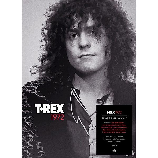 1972 - 50th Anniversary (Deluxe 5cd Boxset), T.Rex