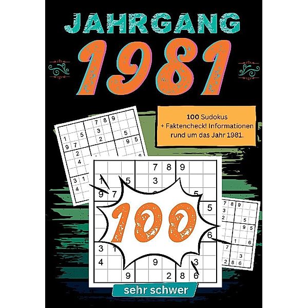 1981- Rätselspaß und Zeitreise, Sudoku Jahrbücher