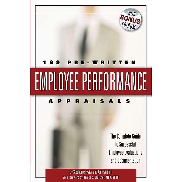 199 Pre-Written Employee Performance Appraisals, Stephanie Lyster