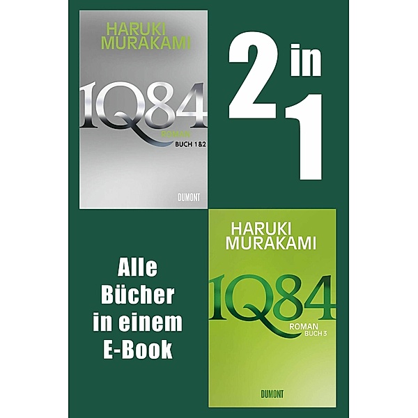 1Q84. Alle Bücher in einem E-Book, Haruki Murakami