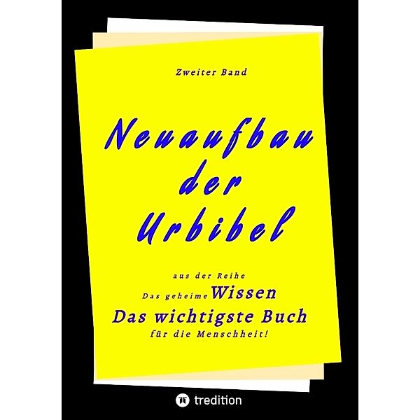 2. Band von Neuaufbau der Urbibel, Herausgeber