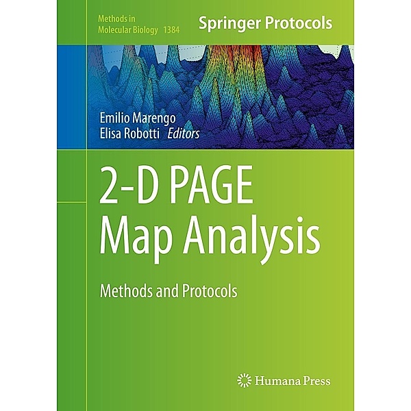 2-D PAGE Map Analysis / Methods in Molecular Biology Bd.1384