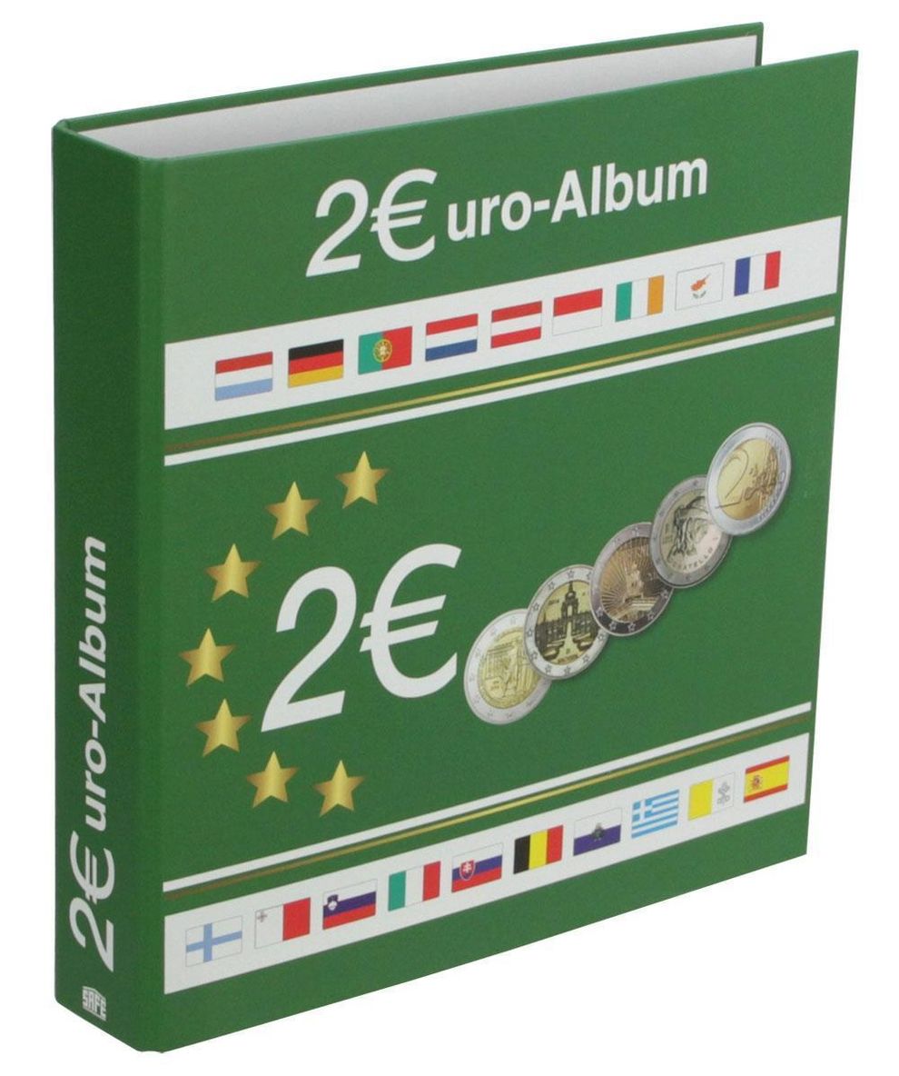 2 Euromünzen Sammelalbum mit 5 Einsteckblättern für bis zu 80 Münzen im  Format 2 Euro | Weltbild.de