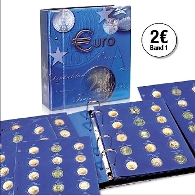 2-Euromünzen-Sammelalbum Topset, für alle 2 Euro-Münzen, 2004-2013 |  Weltbild.de