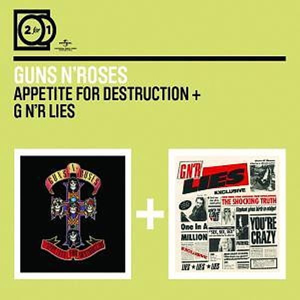 2 For 1: Appetite For Destruction/G N'R Lies, Guns N' Roses