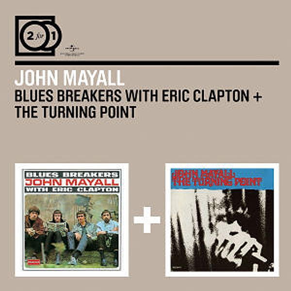 2 For 1:Bluesbreakers With Eric Cl./Turning Point, John Mayall