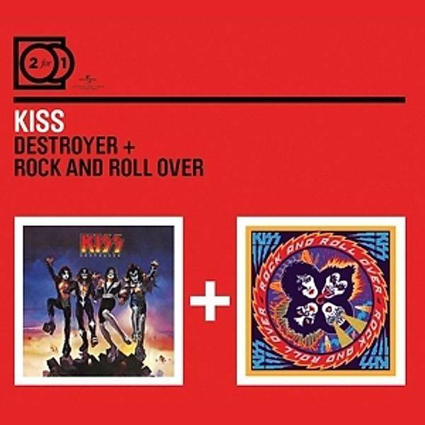 2 For 1: Destroyer/Rock And Roll Over (Jewelcase), Kiss