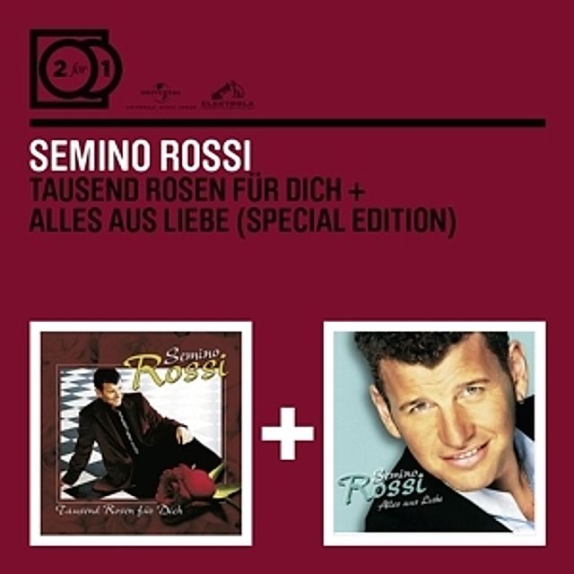 2 For 1: Tausend Rosen Für Dich Alles Aus Liebe von Semino Rossi |  Weltbild.de
