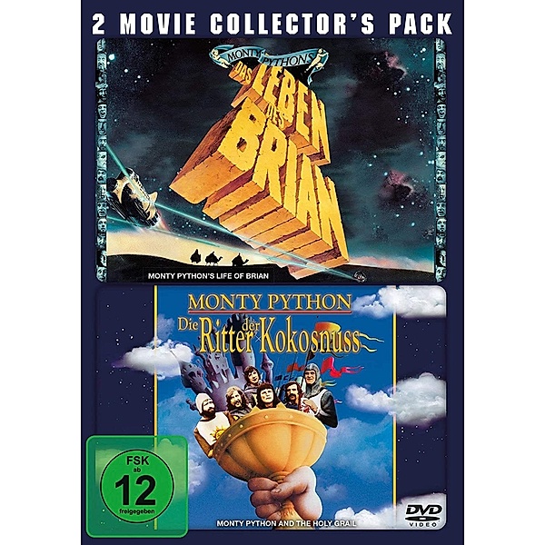 2 Movie Collector's Pack: Monty Python - Das Leben des Brian / Die Ritter der Kokosnuss
