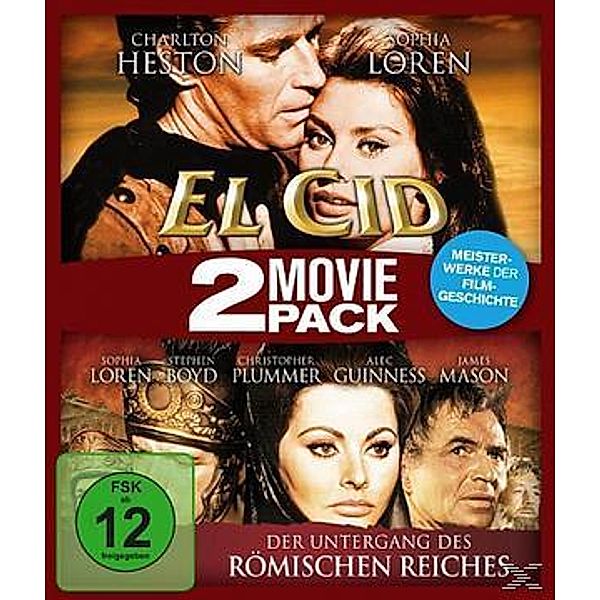 2 Movie Pack: El Cid & Der Untergang des römischen Reiches