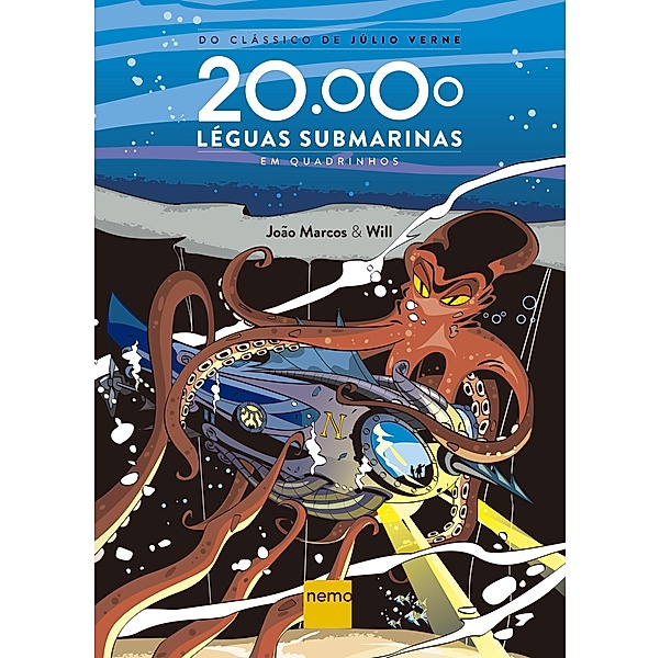 20.000 Léguas Submarinas em Quadrinhos, João Marcos, Júlio Verne