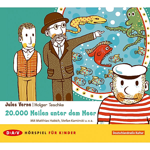 20.000 Meilen unter dem Meer,1 Audio-CD, Jules Verne